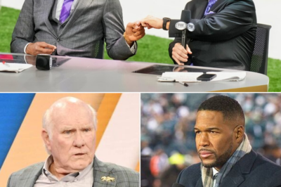 NFL Fans Turn On Michael Strahan After Giants Legend Gets Caught Performing Controversial Gesture Before The Super Bowl