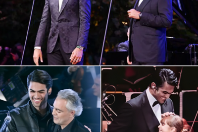 La impresionante actuación de la familia Bocelli te dejará boquiabierto. ¿Es este el trío más hermoso de la música? 😍✨