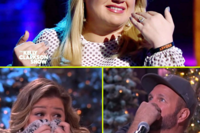 Kelly Clarkson Fights Back Tearsss