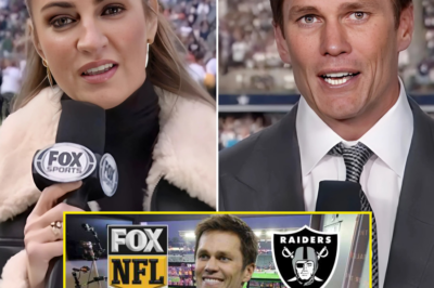 BREAKING NEWS: FOX reporter Erin Andrews posted a cryptic four-word status hinting that Tom Brady may have used his influence to secure a spot as a commentator for the Super Bowl. The post sparked a wave of outrage among fans.