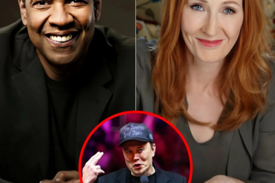 Shocking Move! Denzel Washington Joins Forces with Elon Musk for Hollywood ‘Purge’ with J.K. Rowling. Full Story Below 👇