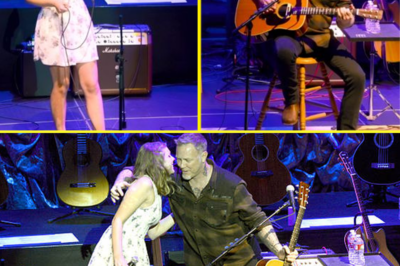 James Hetfield Trades Metallica’s Thunder for an Acoustic Guitar, Joining His Daughter Cali in a Heart-Melting Duet of Adele’s “Crazy For You” at Acoustic-4-A-Cure, Proving Even Rock Gods Have a Softer Side.