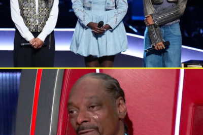 In a Jaw-Dropping Moment That Will Go Down in The Voice History, Snoop Dogg Was Moved to Tears While Facing a Crucial Decision During the Knockout Round. Although This Isn’t the First Time Snoop Has Shown His Softer Side on the Show, His Unforgettable Choice Captivated Both the Judges and the Audience, Proving His Heart Is as Big as His Talent. It Was a Truly Special Moment That Left Everyone Speechless!