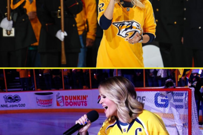 Carrie Underwood Ignites Nashville with a Show-Stopping Star-Spangled Banner Performance at the Stanley Cup Playoffs! With electrifying vocals and a heartfelt connection to the crowd as the wife of Predators captain Mike Fisher, she lit up Bridgestone Arena, turning a pre-game tradition into a powerful and unforgettable moment of pride and unity that had fans roaring before the big game!