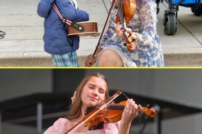 A 2-year-old steals the spotlight as they join Karolina Protsenko for a charming, unforgettable violin cover of Listen to Your Heart!