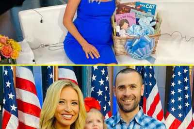 Kayleigh McEnany has been surprised by her Fox News co-hosts with a baby shower.