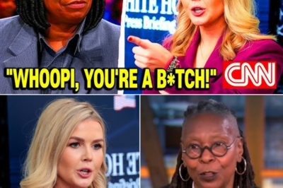 Drama Unfolds: Karoline Leavitt Kicks Whoopi Goldberg OFF The View LIVE on Air! 😨🎥