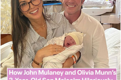 John Mulaney and Olivia Munn’s son Malcolm left them an unexpected wedding present.